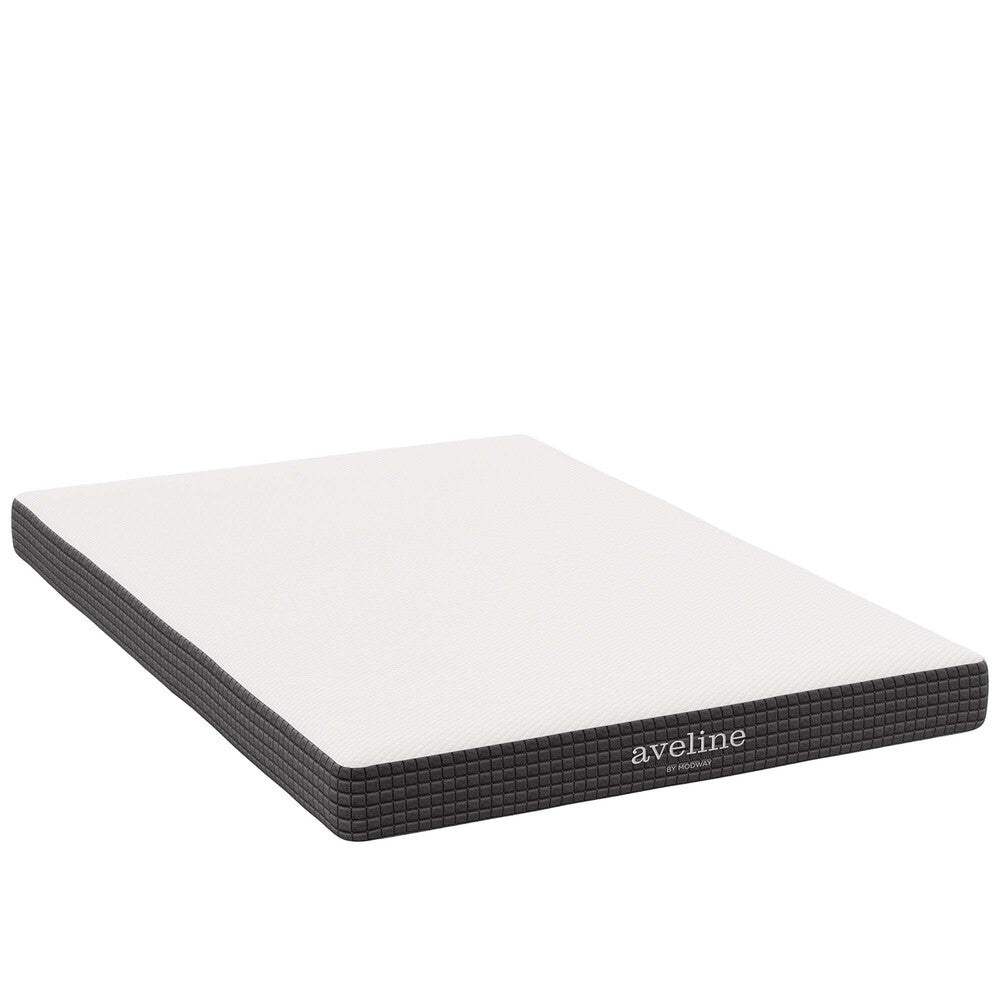 MOD-5345-WHI Aveline 6" Full Mattress by Modway