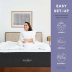 MOD-5491-WHI Aveline 6" King Mattress by Modway