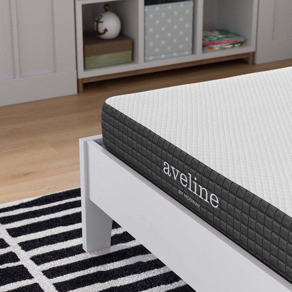 MOD-5344-WHI Aveline 6" Twin Mattress by Modway