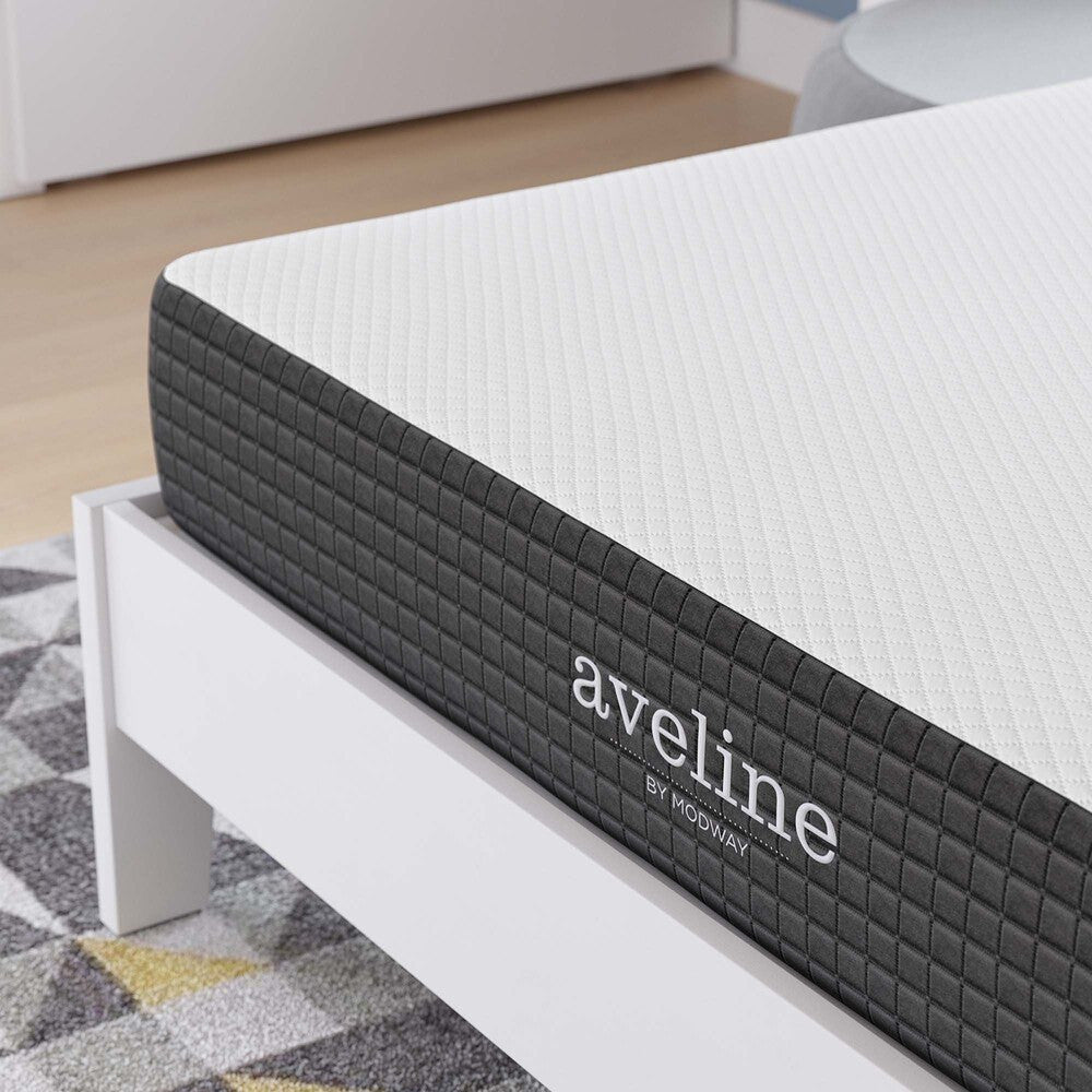 MOD-5342-WHI Aveline 8" Full Mattress by Modway