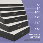 MOD-5342-WHI Aveline 8" Full Mattress by Modway