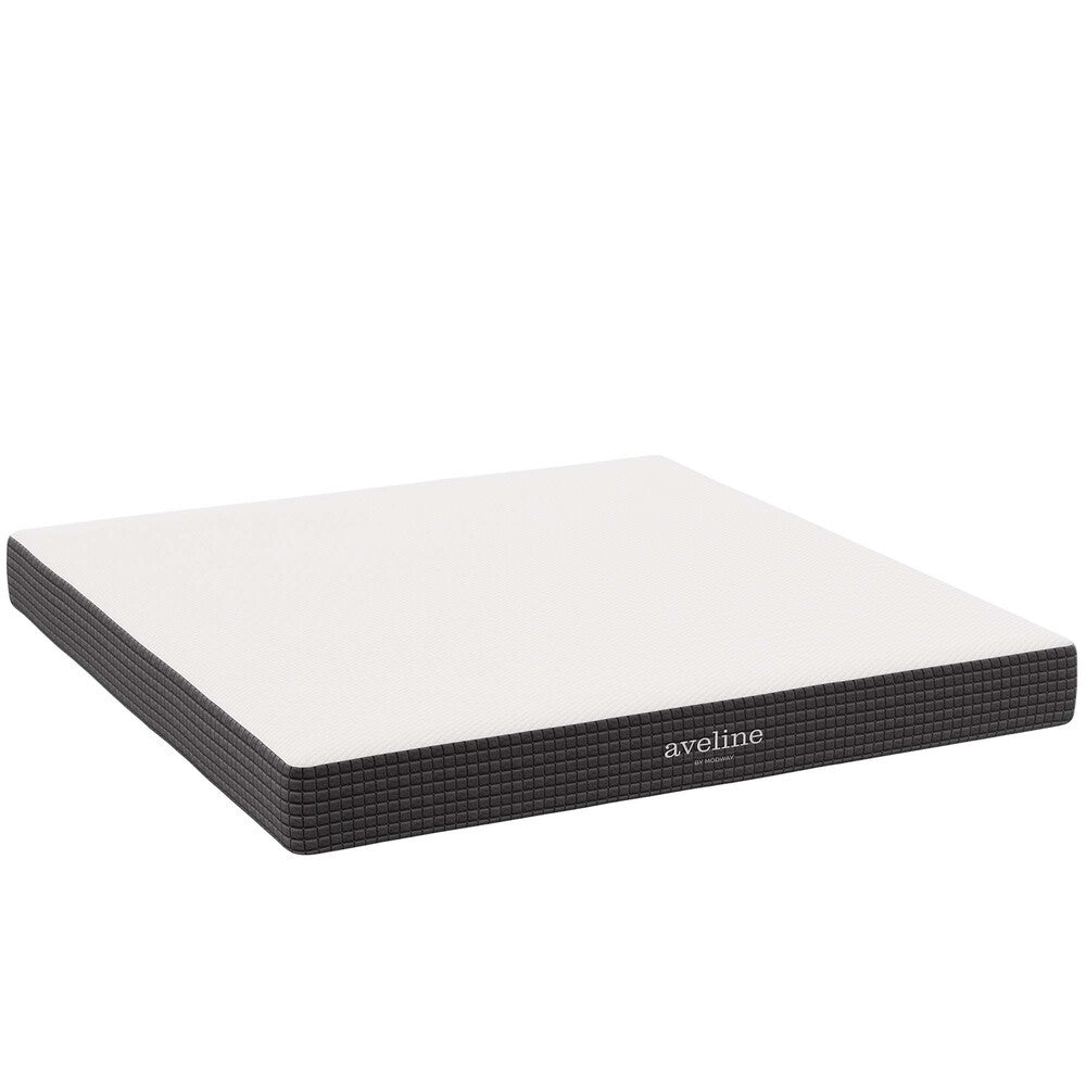 MOD-5490-WHI Aveline 8" King Mattress by Modway