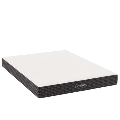 Modway MOD-5343-WHI Aveline 8" Queen Mattress