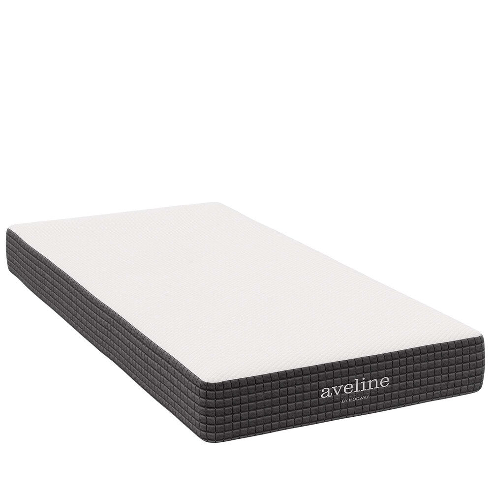 MOD-5339-WHI Aveline 8" Twin Mattress by Modway