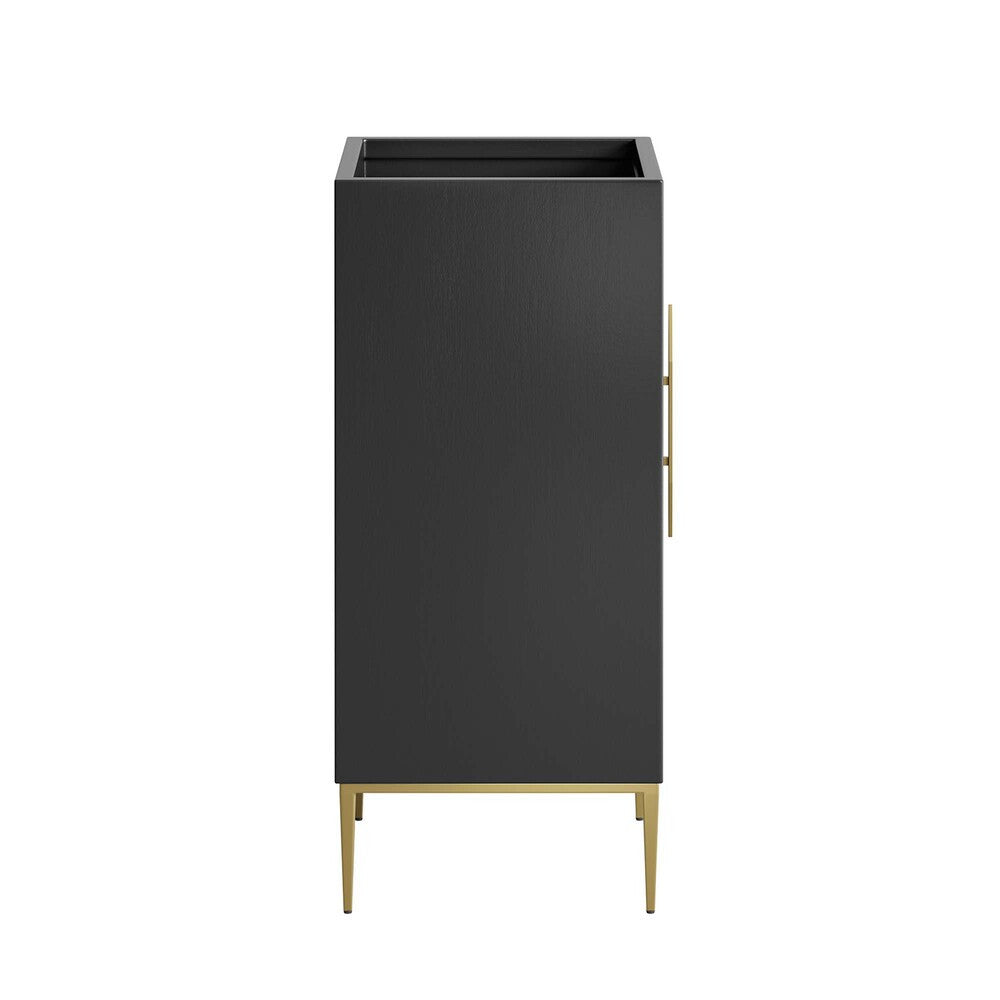 EEI-6159-BLK Awaken 18" Bathroom Vanity Cabinet by Modway