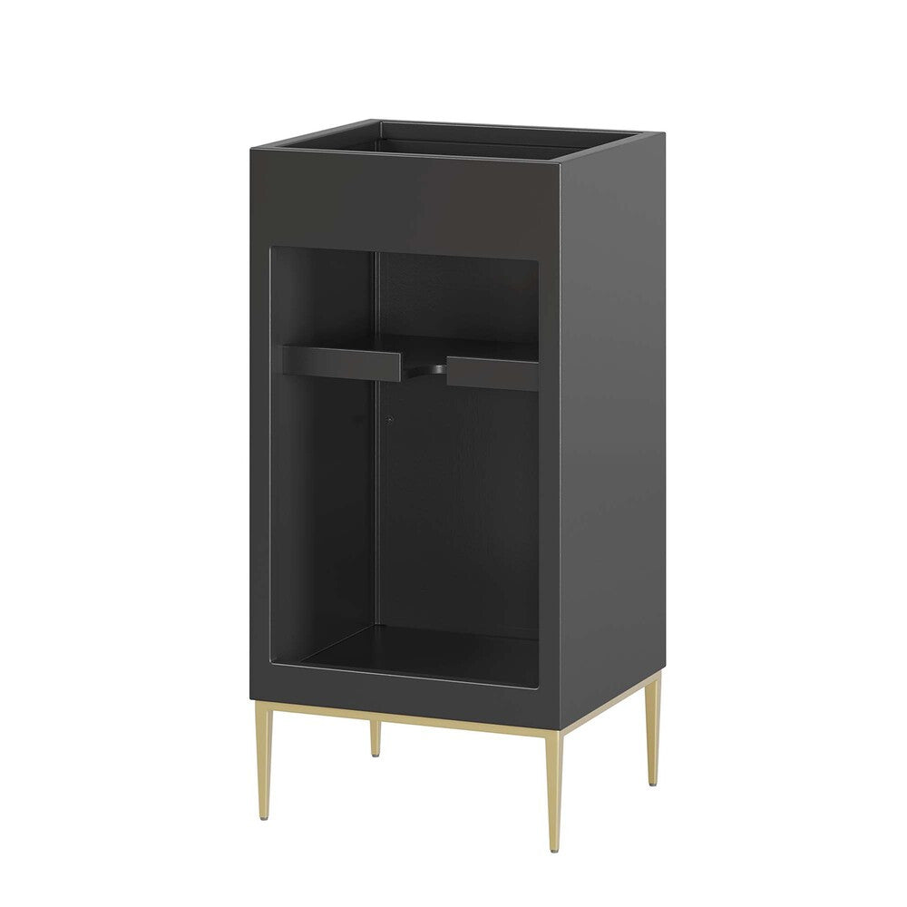 EEI-6159-BLK Awaken 18" Bathroom Vanity Cabinet by Modway