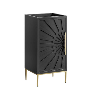 Modway EEI-6159-BLK Awaken 18" Bathroom Vanity Cabinet Black