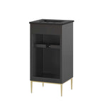 EEI-6287-BLK-BLK Awaken 18" Bathroom Vanity by Modway