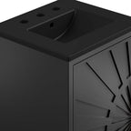 EEI-6287-BLK-BLK Awaken 18" Bathroom Vanity by Modway