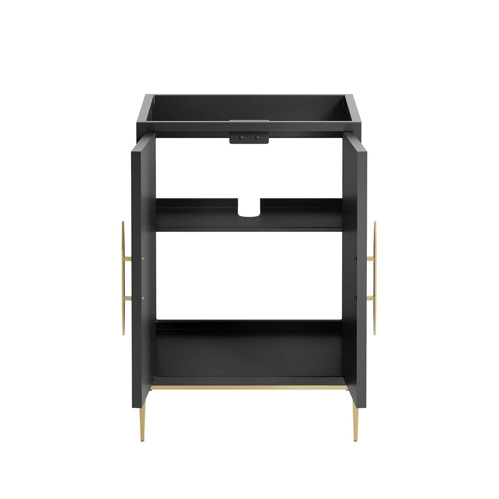 EEI-6160-BLK Awaken 24" Bathroom Vanity Cabinet by Modway
