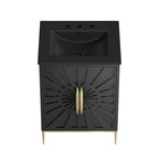EEI-6291-BLK-BLK Awaken 24" Bathroom Vanity by Modway