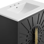 EEI-6293-WHI-BLK Awaken 30" Bathroom Vanity by Modway