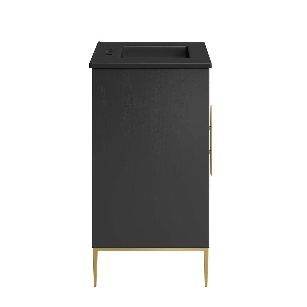 EEI-6295-BLK-BLK Awaken 30" Bathroom Vanity by Modway