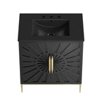 EEI-6295-BLK-BLK Awaken 30" Bathroom Vanity by Modway