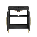 EEI-6295-BLK-BLK Awaken 30" Bathroom Vanity by Modway