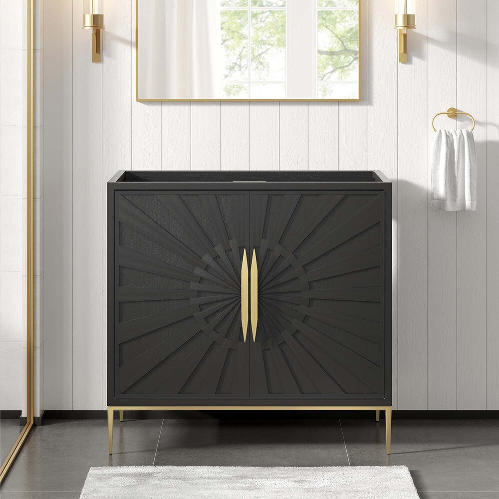 EEI-6162-BLK Awaken 36" Bathroom Vanity Cabinet by Modway