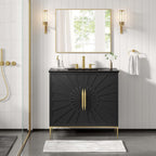 EEI-6299-BLK-BLK Awaken 36" Bathroom Vanity by Modway