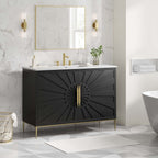 EEI-6301-WHI-BLK Awaken 48" Bathroom Vanity by Modway