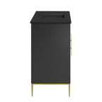 EEI-6303-BLK-BLK Awaken 48" Bathroom Vanity by Modway