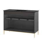 EEI-6303-BLK-BLK Awaken 48" Bathroom Vanity by Modway