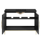 EEI-6303-BLK-BLK Awaken 48" Bathroom Vanity by Modway