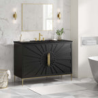EEI-6303-BLK-BLK Awaken 48" Bathroom Vanity by Modway