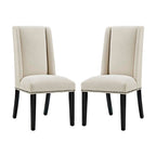 Modway Baron Fabric Dining Chair Set of 2 by Modway-EEI-2748-BEI-SET