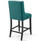 Modway Baron Upholstered Fabric Counter Stool Set of 2 by Modway-EEI-4016