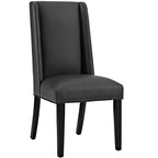 EEI-3502-BLK Baron Vinyl Dining Chair Set of 4 by Modway