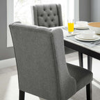 Modway Baronet Button Tufted Fabric Dining Chair by Modway-EEI-2235