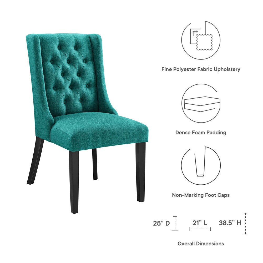 Modway Baronet Button Tufted Fabric Dining Chair by Modway-EEI-2235