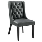 EEI-2234 Baronet Button Tufted Vegan Leather Dining Chair by Modway