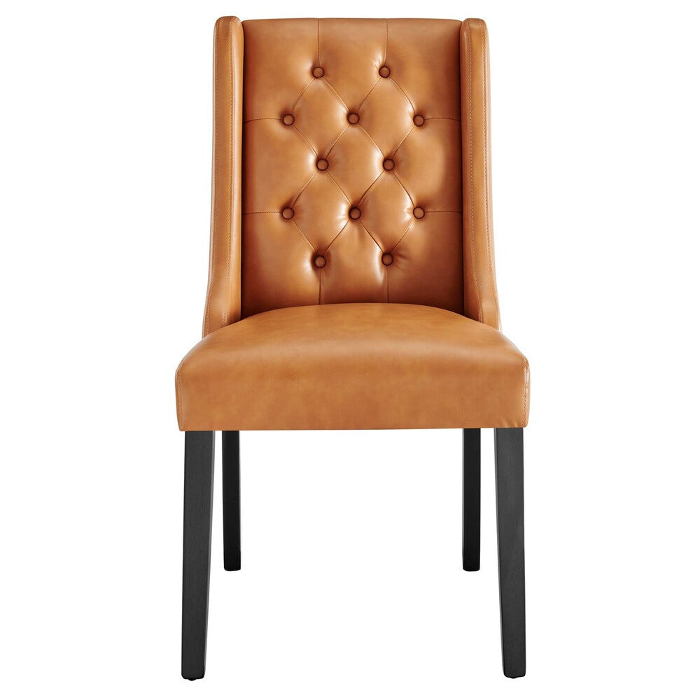EEI-2234 Baronet Button Tufted Vegan Leather Dining Chair by Modway