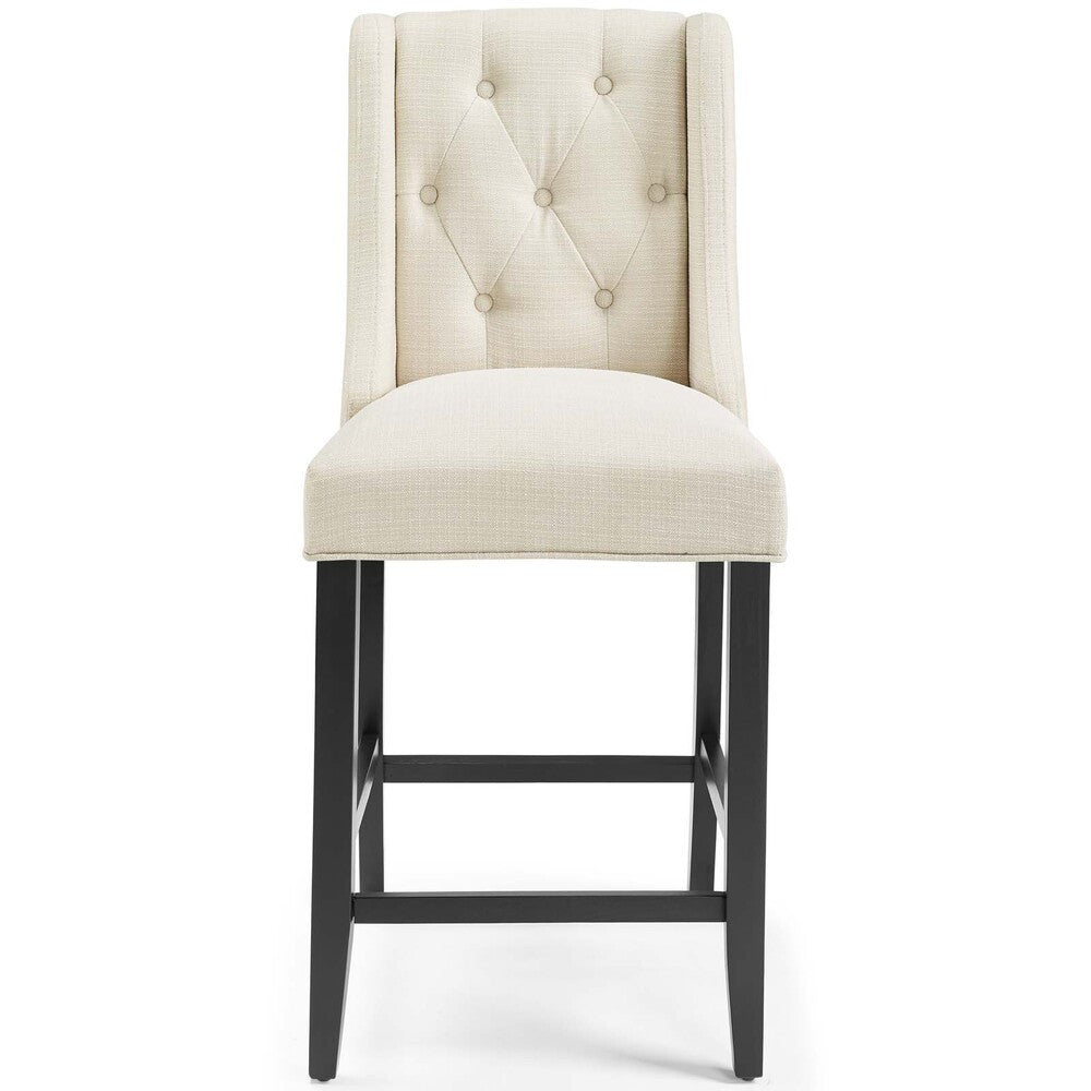 Modway Baronet Tufted Button Upholstered Fabric Counter Stool by Modway-EEI-3739