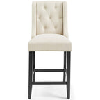 Modway Baronet Tufted Button Upholstered Fabric Counter Stool by Modway-EEI-3739