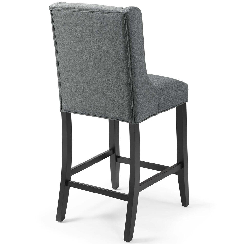 Modway Baronet Tufted Button Upholstered Fabric Counter Stool by Modway-EEI-3739