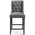 Modway Baronet Tufted Button Upholstered Fabric Counter Stool by Modway-EEI-3739