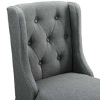 Modway Baronet Tufted Button Upholstered Fabric Counter Stool by Modway-EEI-3739