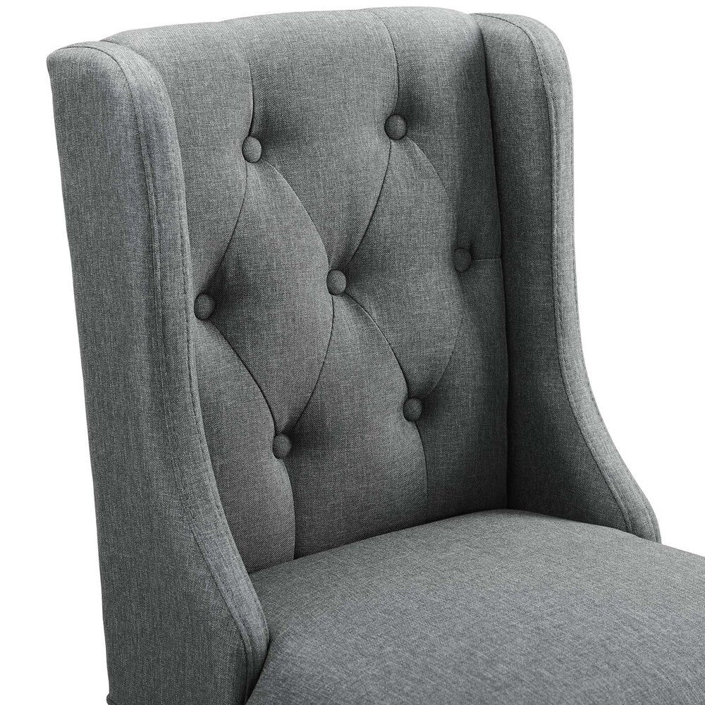 Modway Baronet Tufted Button Upholstered Fabric Counter Stool by Modway-EEI-3739