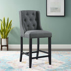 Modway Baronet Tufted Button Upholstered Fabric Counter Stool by Modway-EEI-3739