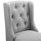 Modway Baronet Tufted Button Upholstered Fabric Counter Stool by Modway-EEI-3739