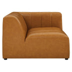 EEI-4515-TAN Bartlett 3-Piece Vegan Leather Sofa by Modway