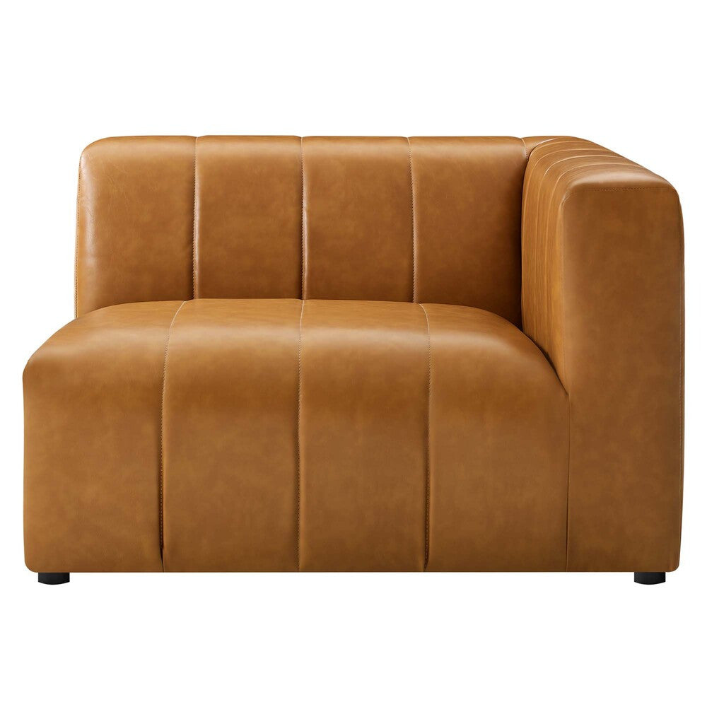 EEI-4515-TAN Bartlett 3-Piece Vegan Leather Sofa by Modway