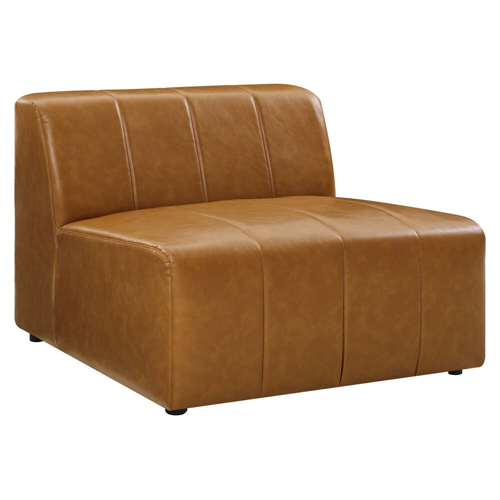 EEI-4515-TAN Bartlett 3-Piece Vegan Leather Sofa by Modway