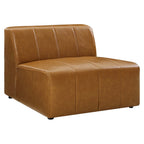 EEI-4515-TAN Bartlett 3-Piece Vegan Leather Sofa by Modway