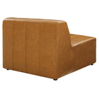 EEI-4515-TAN Bartlett 3-Piece Vegan Leather Sofa by Modway