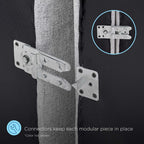 EEI-4519-TAN Bartlett 4-Piece Vegan Leather Sectional Sofa by Modway