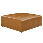 EEI-4521-TAN Bartlett 5-Piece Vegan Leather Sectional Sofa by Modway