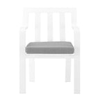 EEI-3961-WHI-GRY Baxley Outdoor Patio Aluminum Armchair Set of 2 by Modway