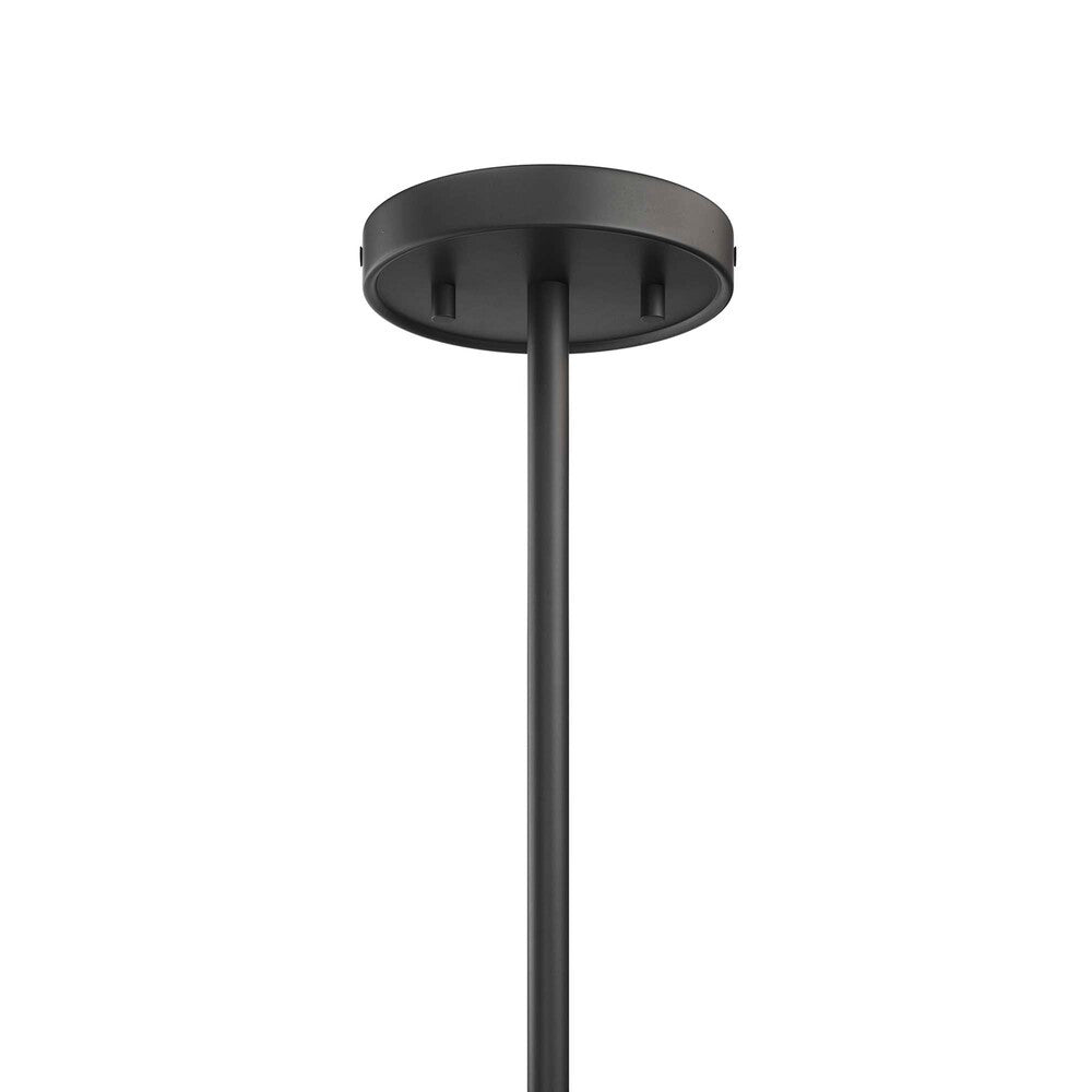 EEI-5648-OPA-BLK Beacon 6-Light Chandelier by Modway